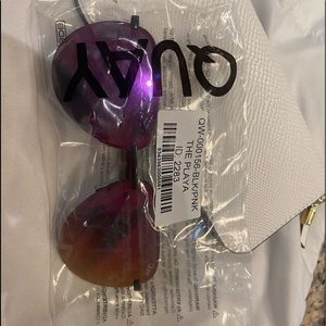 Quay sunglasses Blk/Pink The Playa